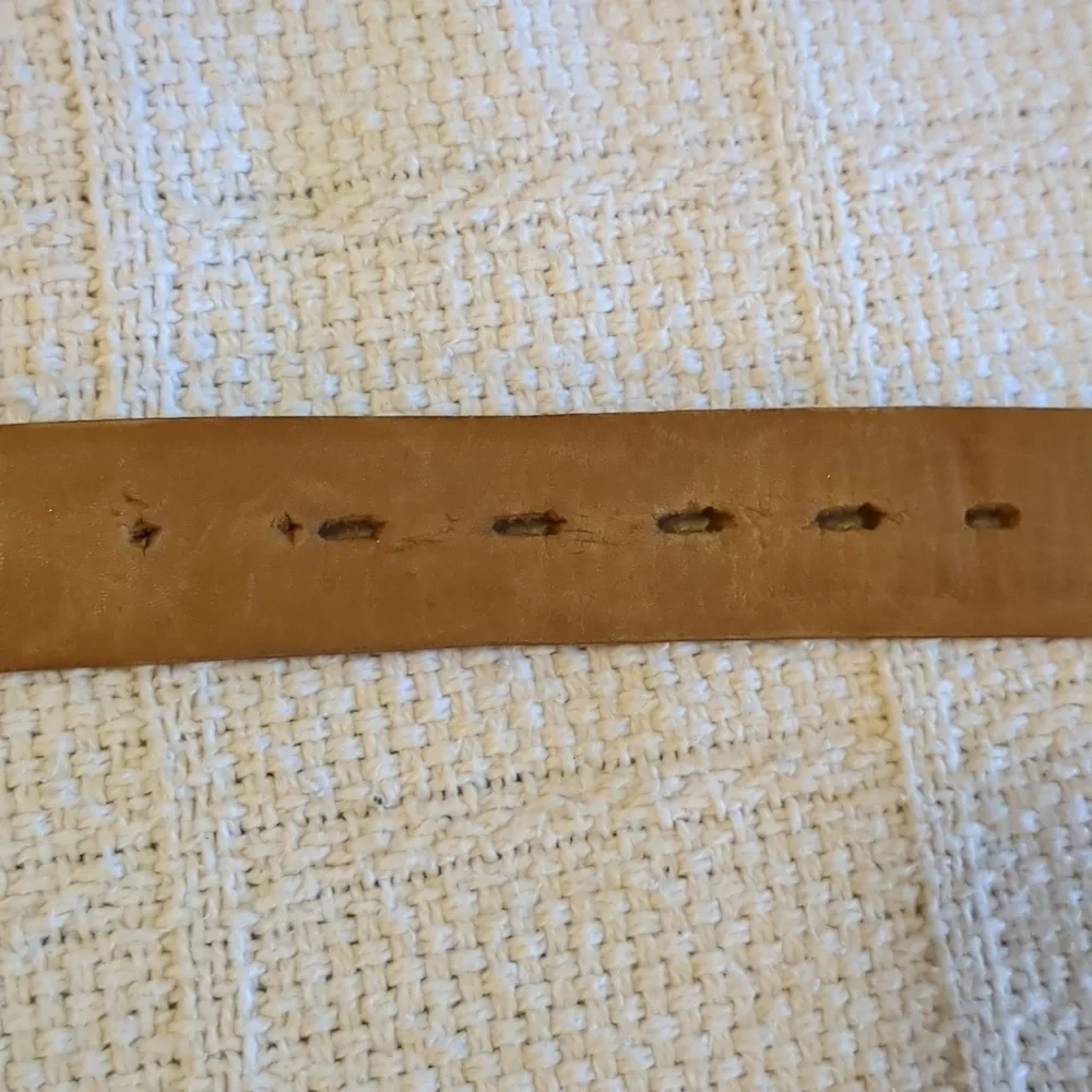 Vintage Jackson Hole Belt Silver with Inlaid Authentic Turquoise